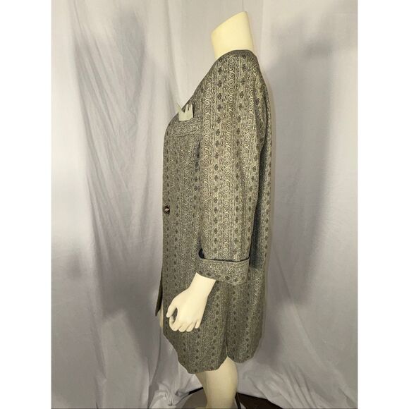 Vintage 90s Women’s Longline Blazer Jacket – Perceptions by Irene B – Size 16 – - Picture 13 of 16